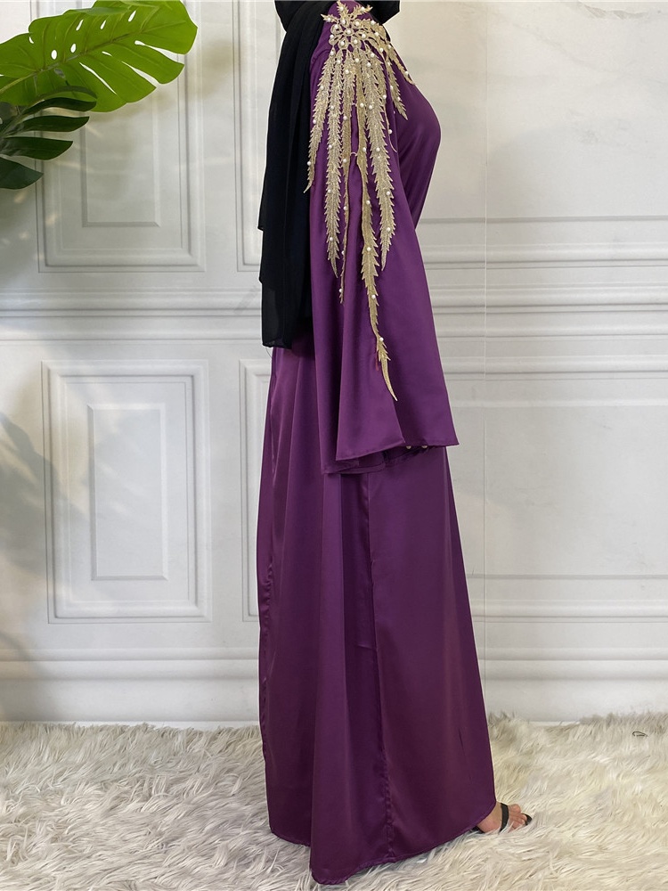 Pearl Panelled Robe Casual Dresses