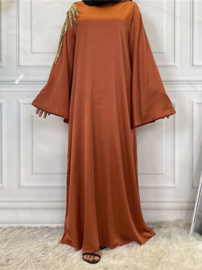 Pearl Panelled Robe Casual Dresses