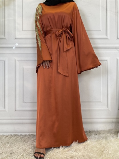 Pearl Panelled Robe Casual Dresses