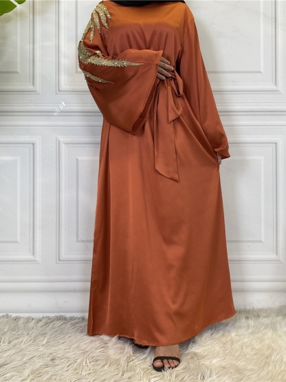 Pearl Panelled Robe Casual Dresses