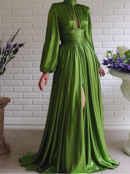 Sexy Waist Halter Neck Casual Dresses