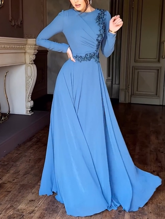 French Court Style Light Luxury  Diamond Temperament Elegant  Dress