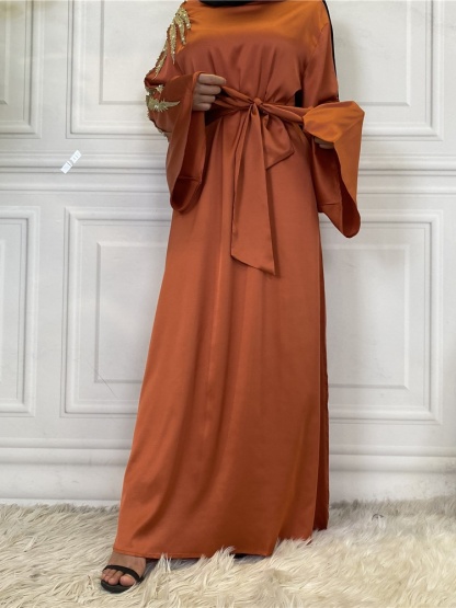 Pearl Panelled Robe Casual Dresses