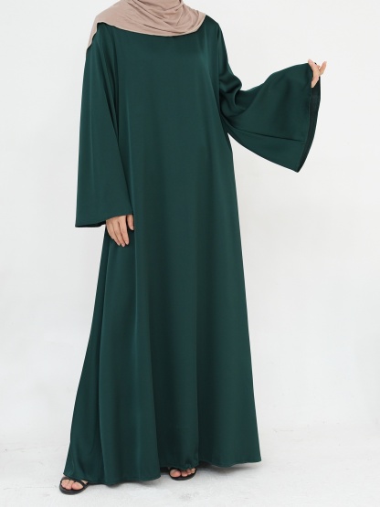 Drawstring Waist Solid Color Lace-Up Elegant Dress