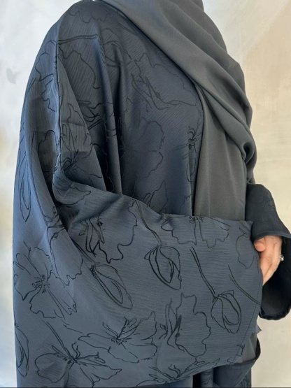 Jacquard Patterns Abaya