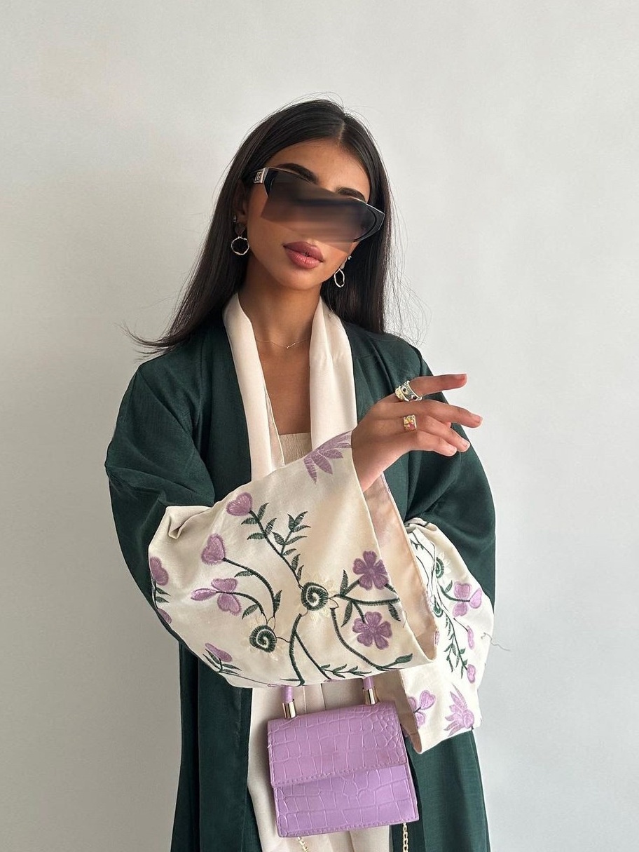 Embroidery Loose Abaya