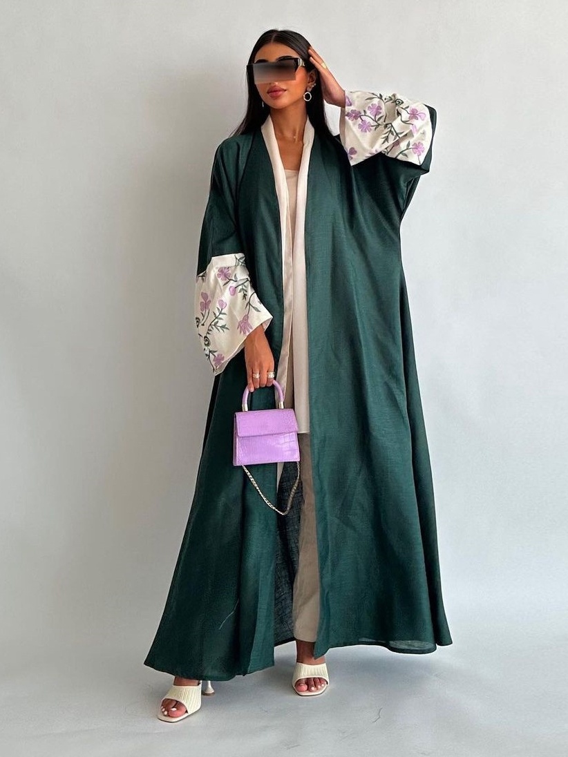 Embroidery Loose Abaya