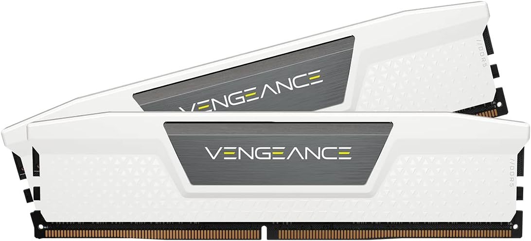 DDR5 RAM 128GB (4x32GB) 5600MHz CL40 Intel XMP iCUE Compatible Computer Memory - Black (CMK128GX5M4B5600C40)