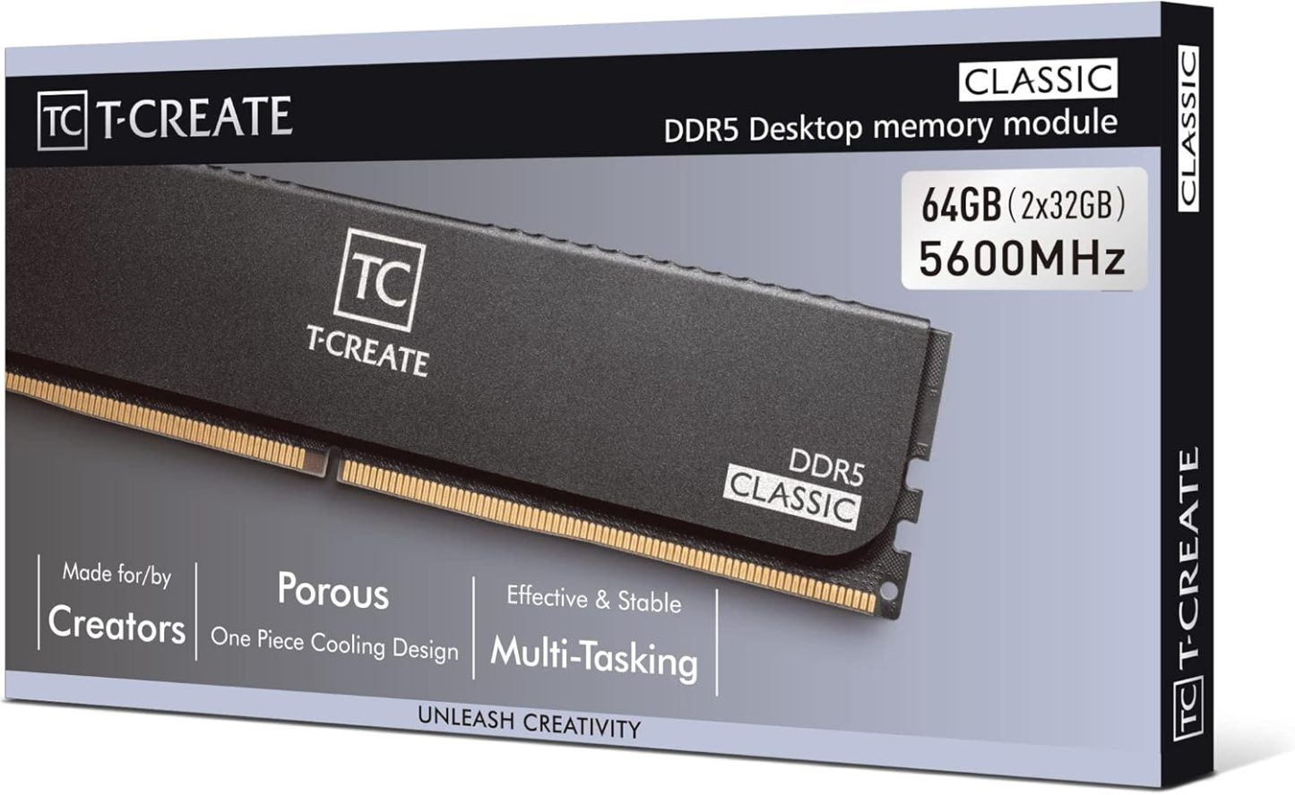 DDR5 96GB Kit (2 x 48GB) 6800MHz (PC5-54400) CL36 M-DIE Desktop Memory Module Ram White - CTCWD596G6800HC36DDC01