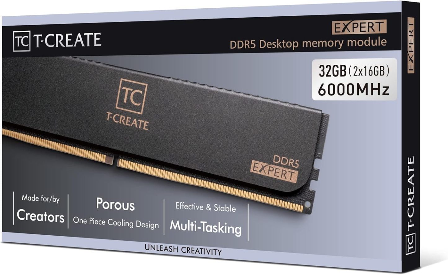 DDR5 96GB Kit (2 x 48GB) 6800MHz (PC5-54400) CL36 M-DIE Desktop Memory Module Ram White - CTCWD596G6800HC36DDC01