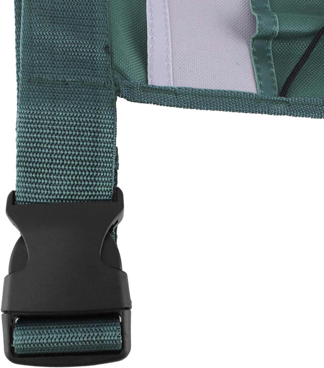 Geboor Gardening Tool Waist Bag Belt Heavy Duty Oxford Tool Apron with 7 Pockets of Different Sizes and Depth