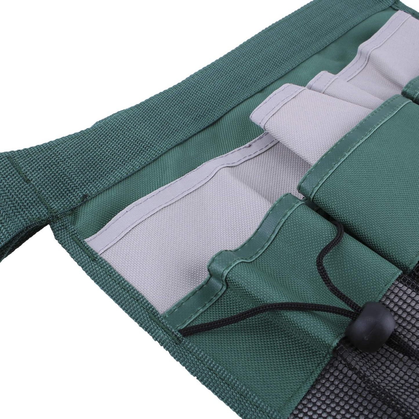 Geboor Gardening Tool Waist Bag Belt Heavy Duty Oxford Tool Apron with 7 Pockets of Different Sizes and Depth