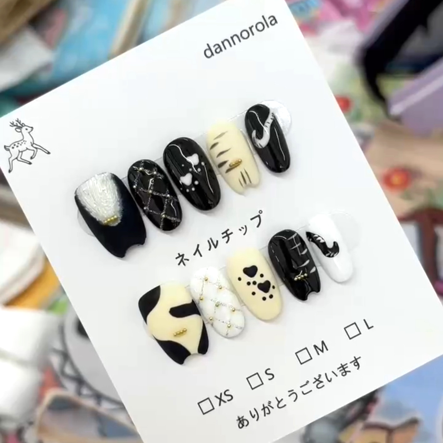 DANNOROLA ハンドメイド 猫の爪 Wildcat シリーズ 装甲アクセサリー 超かわいい 取り外し可能