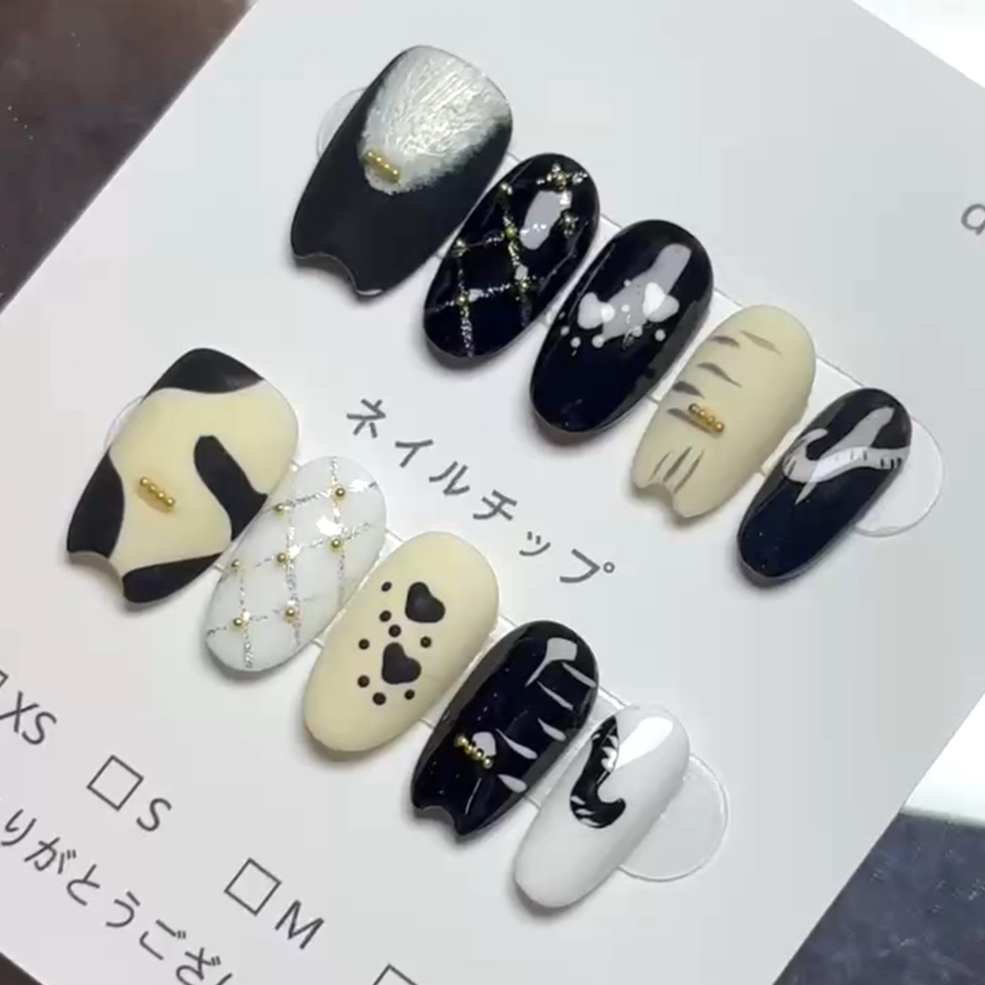 DANNOROLA ハンドメイド 猫の爪 Wildcat シリーズ 装甲アクセサリー 超かわいい 取り外し可能