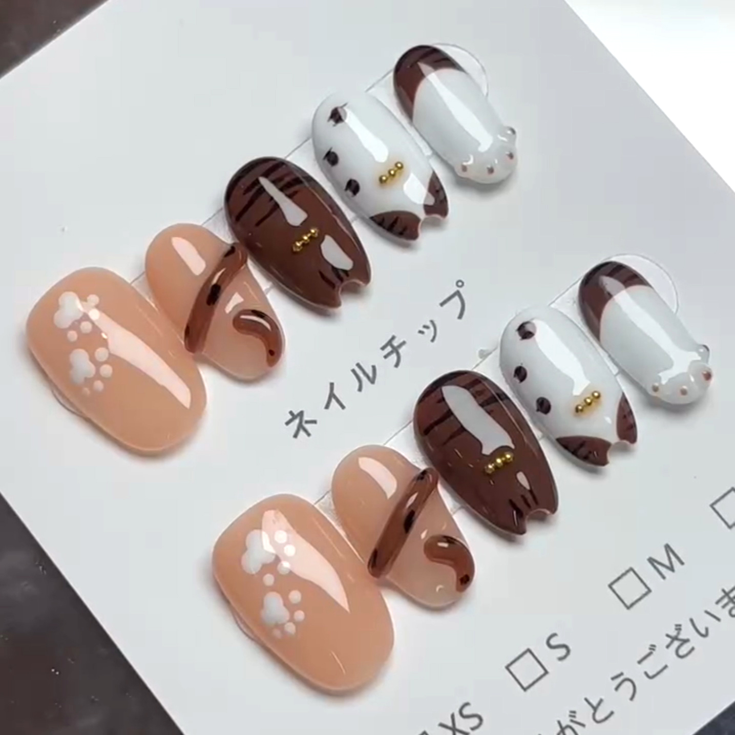 [Copy]DANNOROLA ハンドメイド 猫の爪 Wildcat シリーズ 装甲アクセサリー 超かわいい 取り外し可能