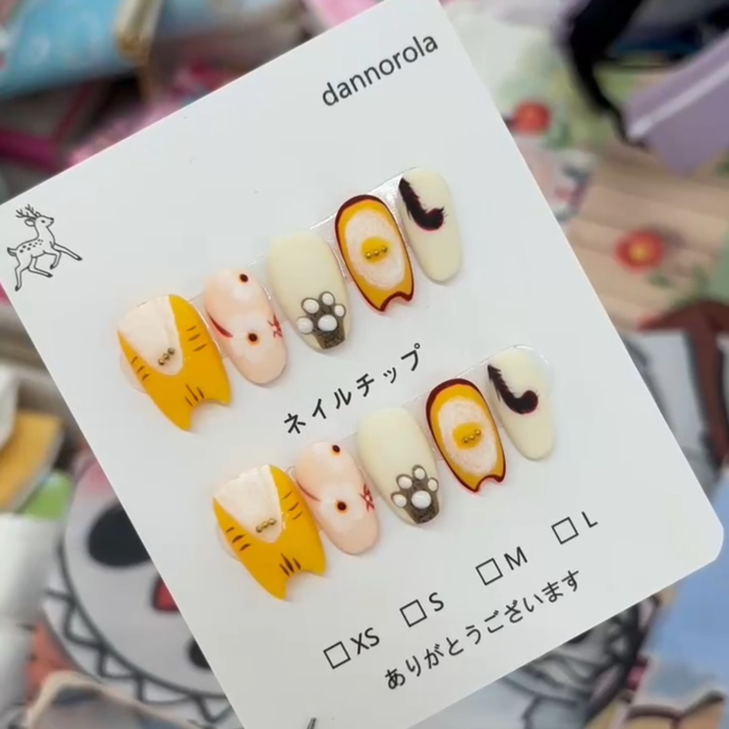 DANNOROLA ハンドメイド カートゥン キャットクロウ ワイルドキャット キャットガーデン 3D ギルデッド ダイヤモンドセット パール リボン 塗装 ネイルアート 外国貿易 フェイクネイル スライス 30枚 工場直売シリーズ 装着アーマー装飾アクセサリー スーパーキュート 装着アーマー取り外し可能