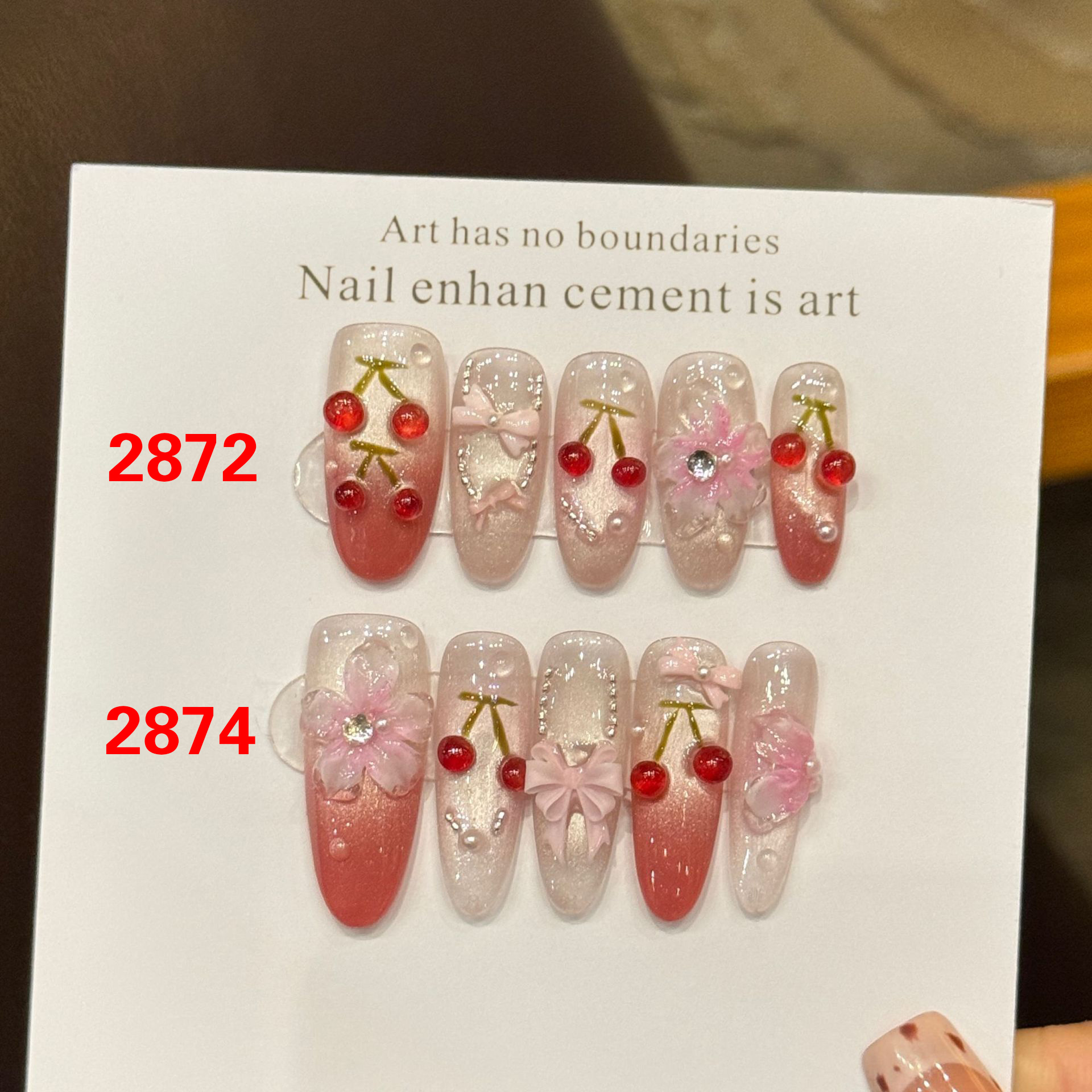 DANNOROLA  ネイルチップ 2872 / 2874