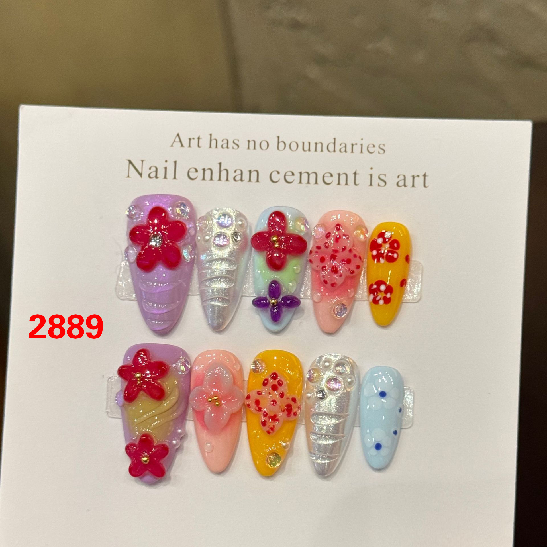 DANNOROLA  ネイルチップ 2889