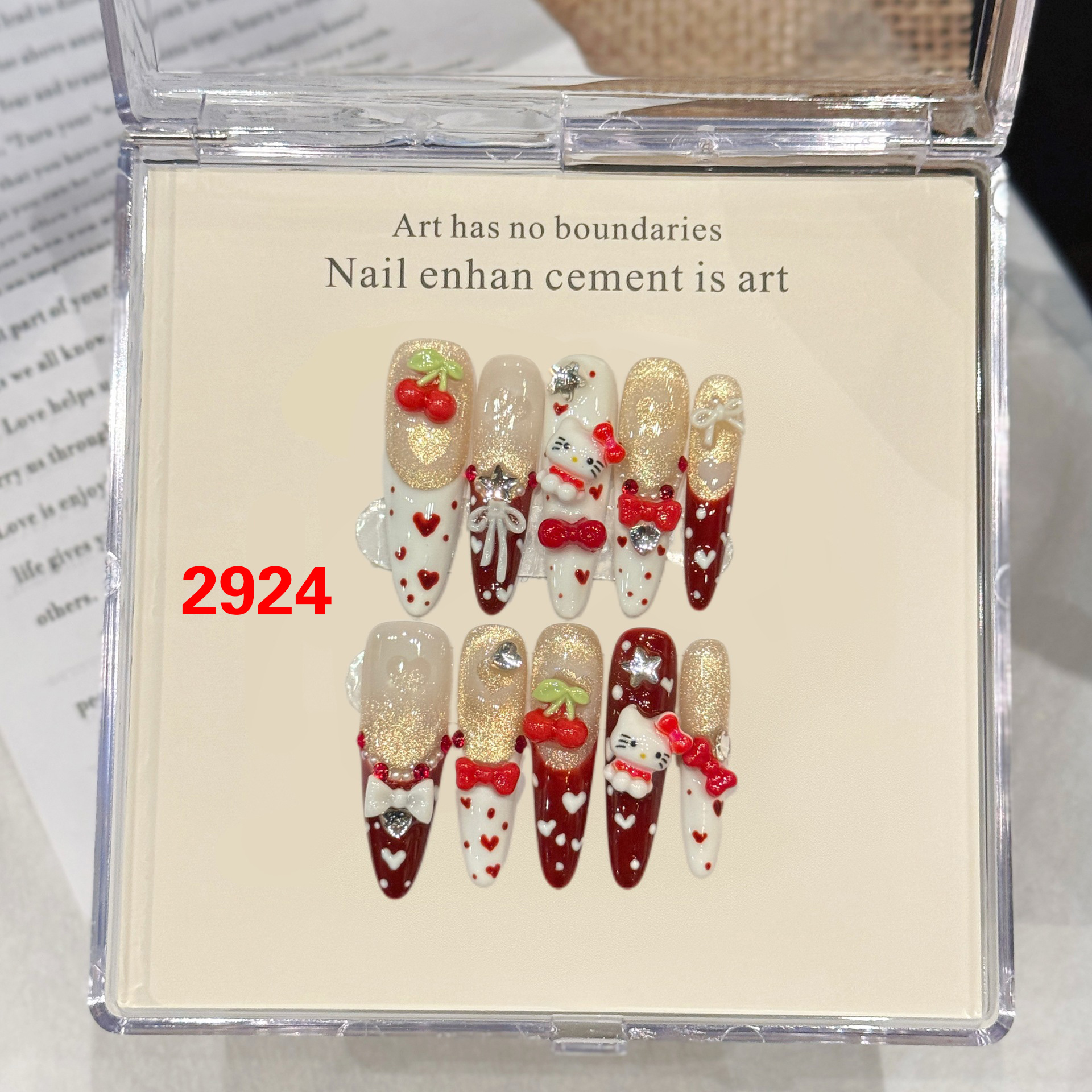 DANNOROLA  ネイルチップ 2924