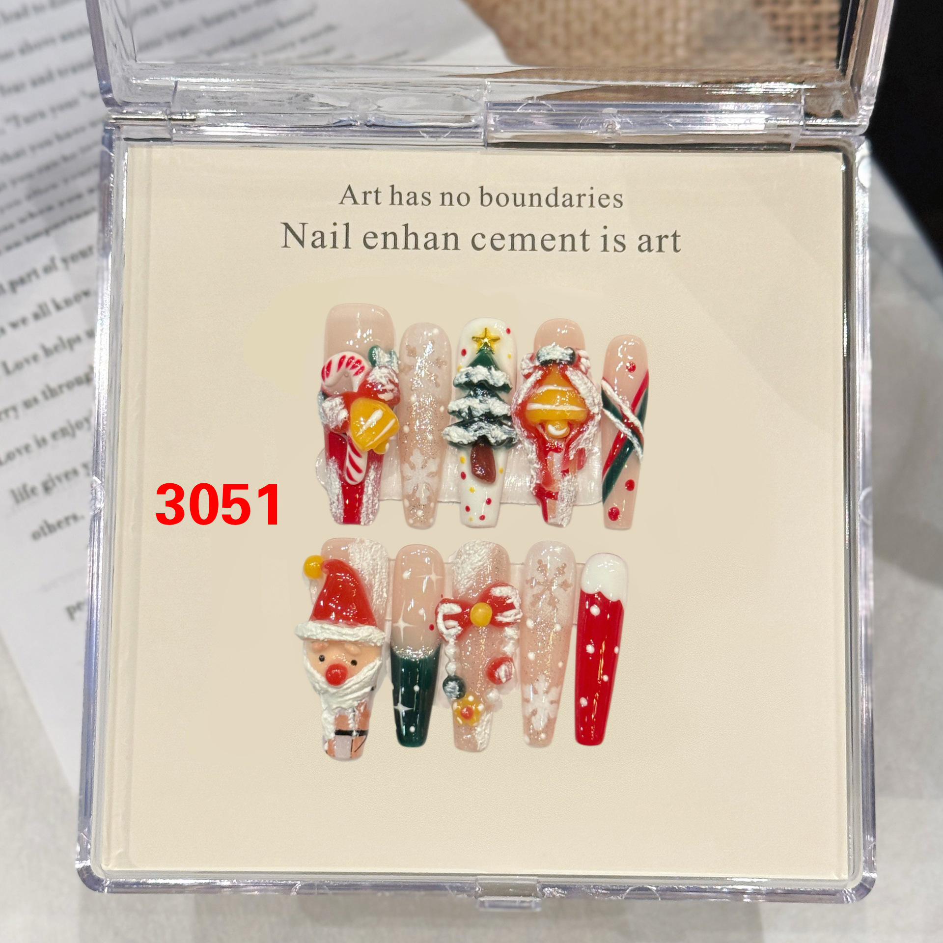 DANNOROLA  ネイルチップ 3051