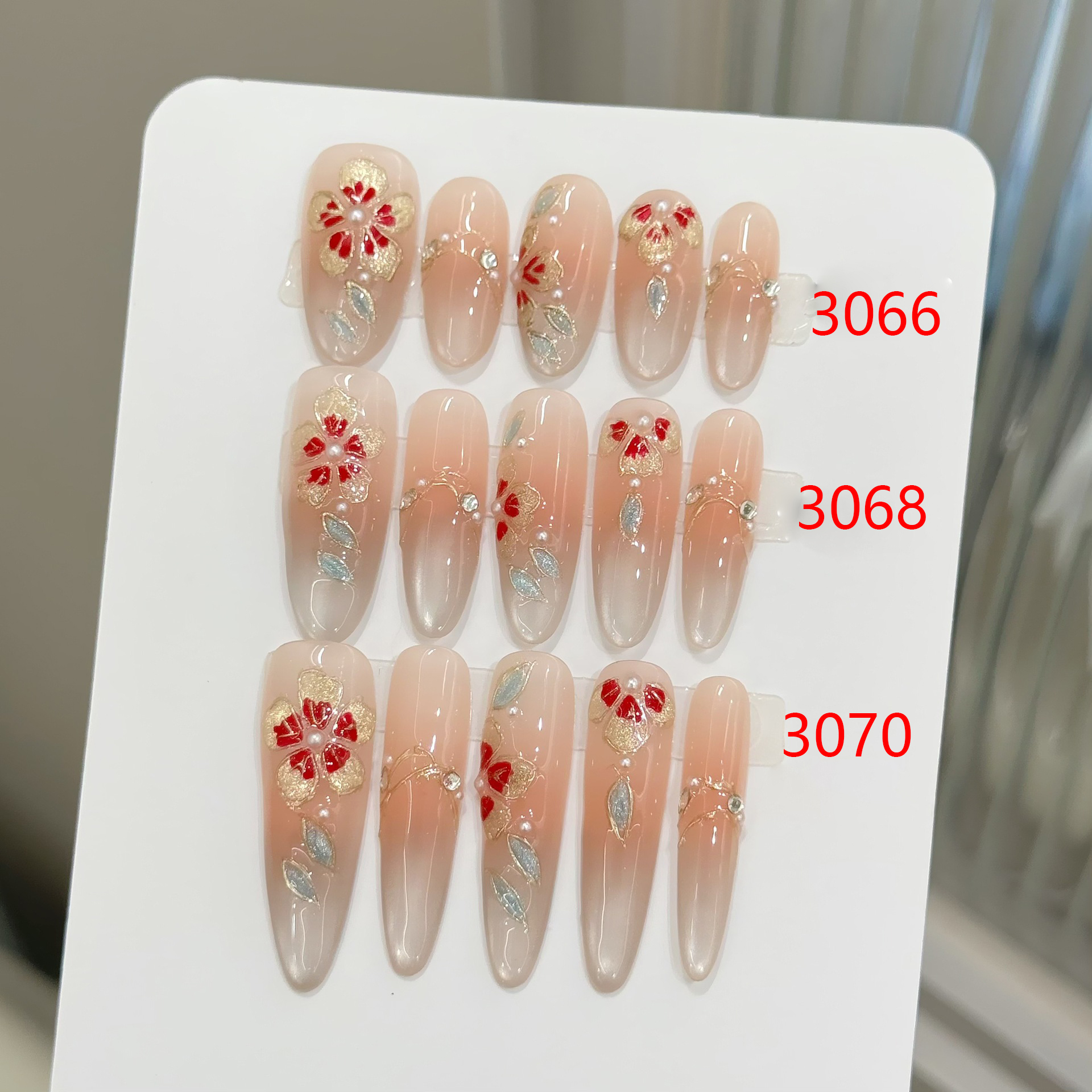 [Copy]DANNOROLA  ネイルチップ　3066 / 3068 / 3070