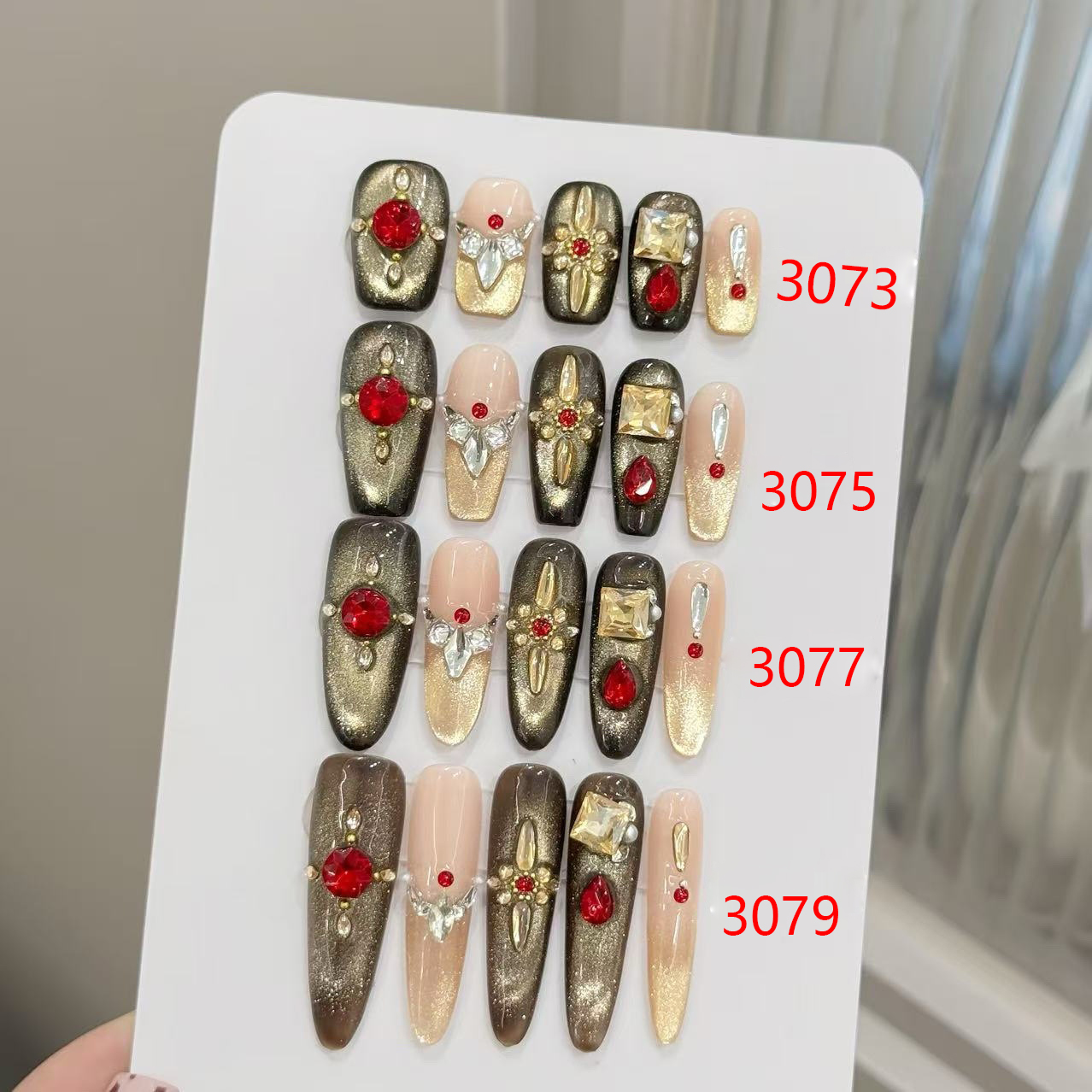 DANNOROLA  ネイルチップ　3073 / 3075 / 3077 /3079