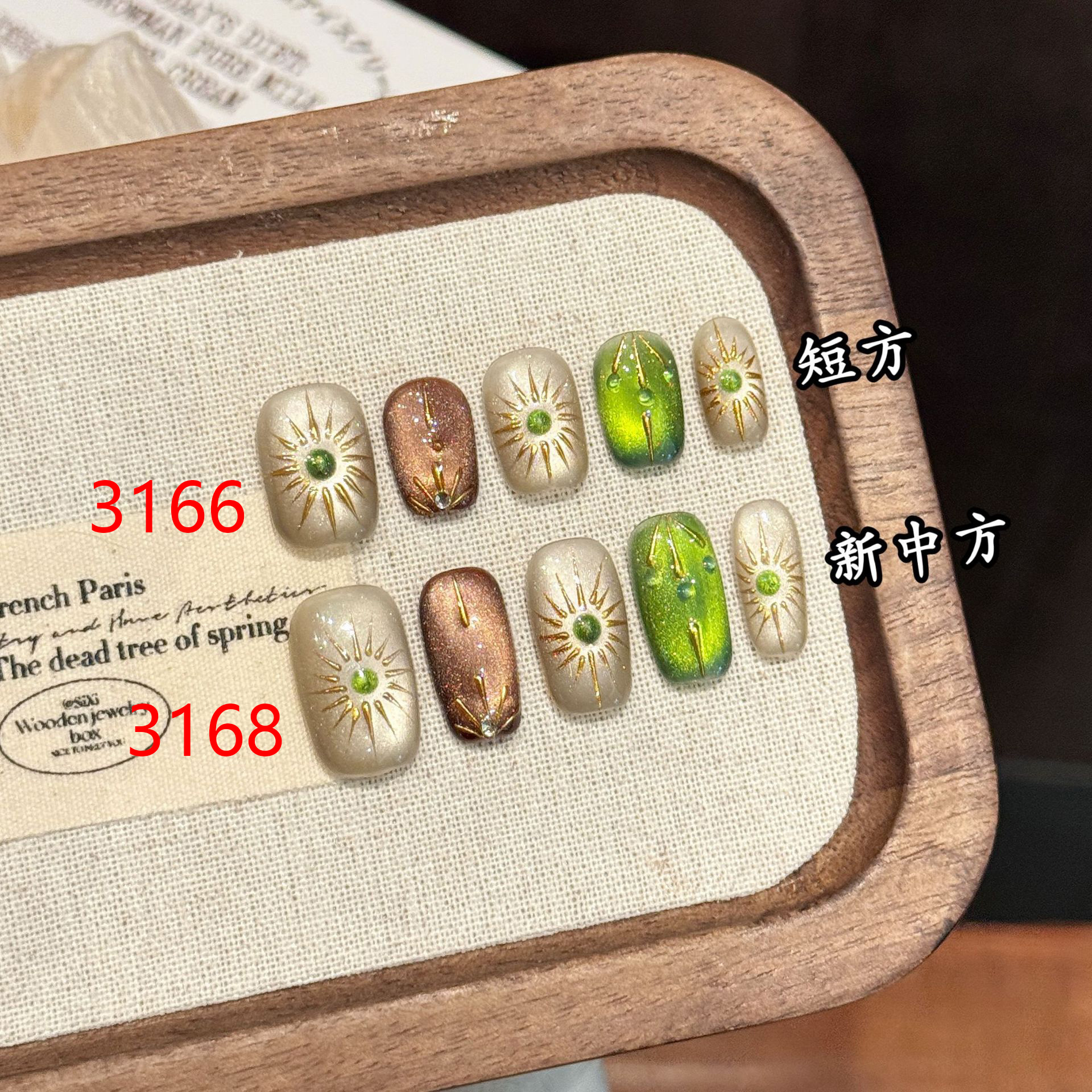 DANNOROLA  ネイルチップ 3166 / 3168