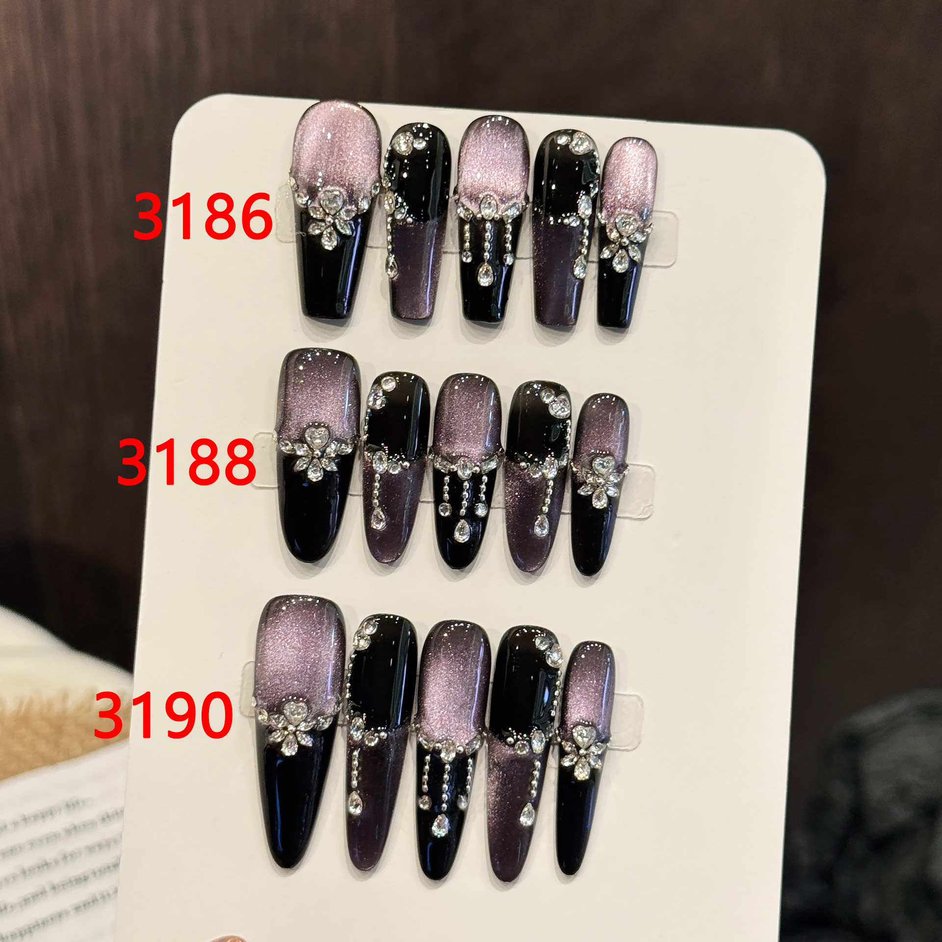 DANNOROLA  ネイルチップ 3186 / 3188 / 3190