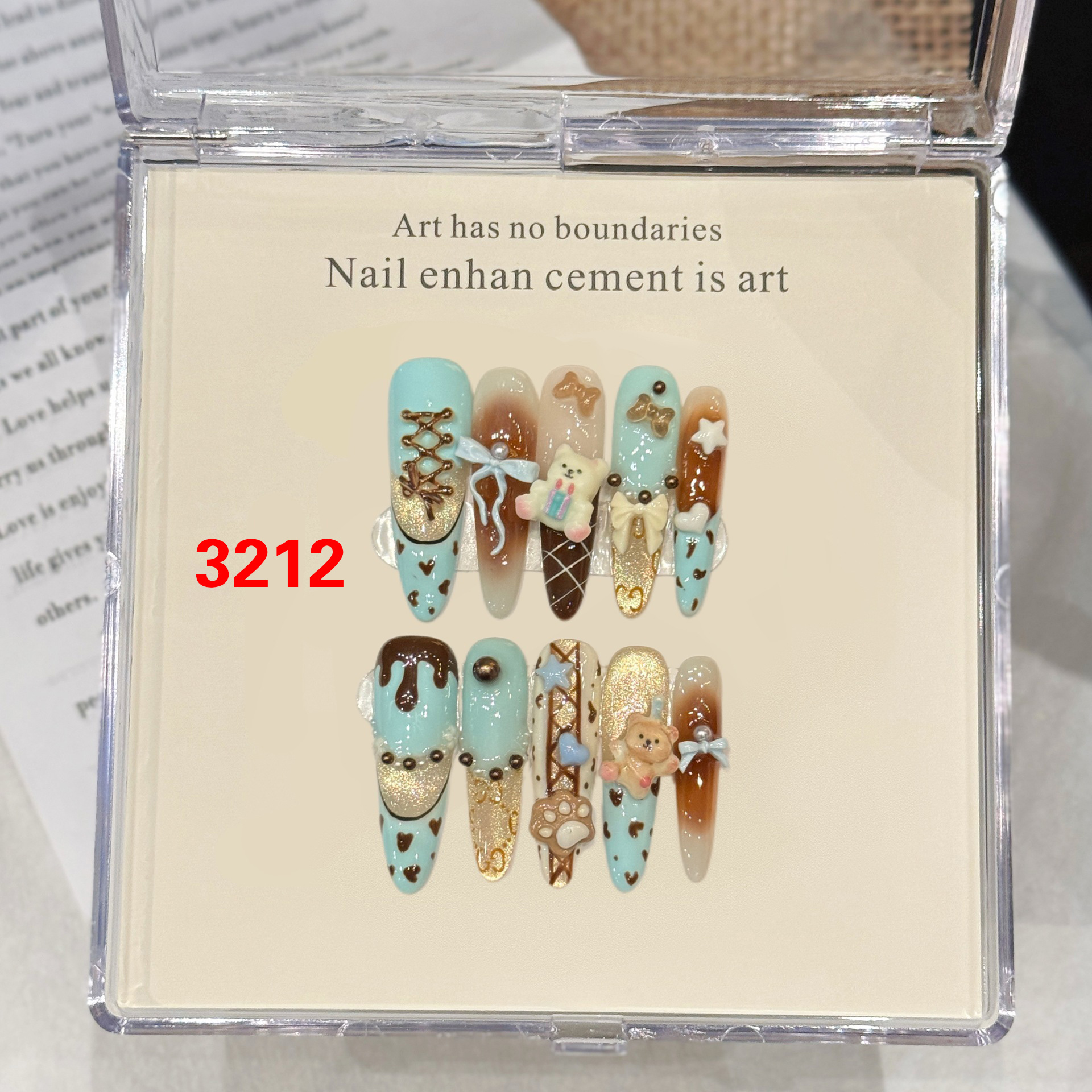 DANNOROLA  ネイルチップ 3212