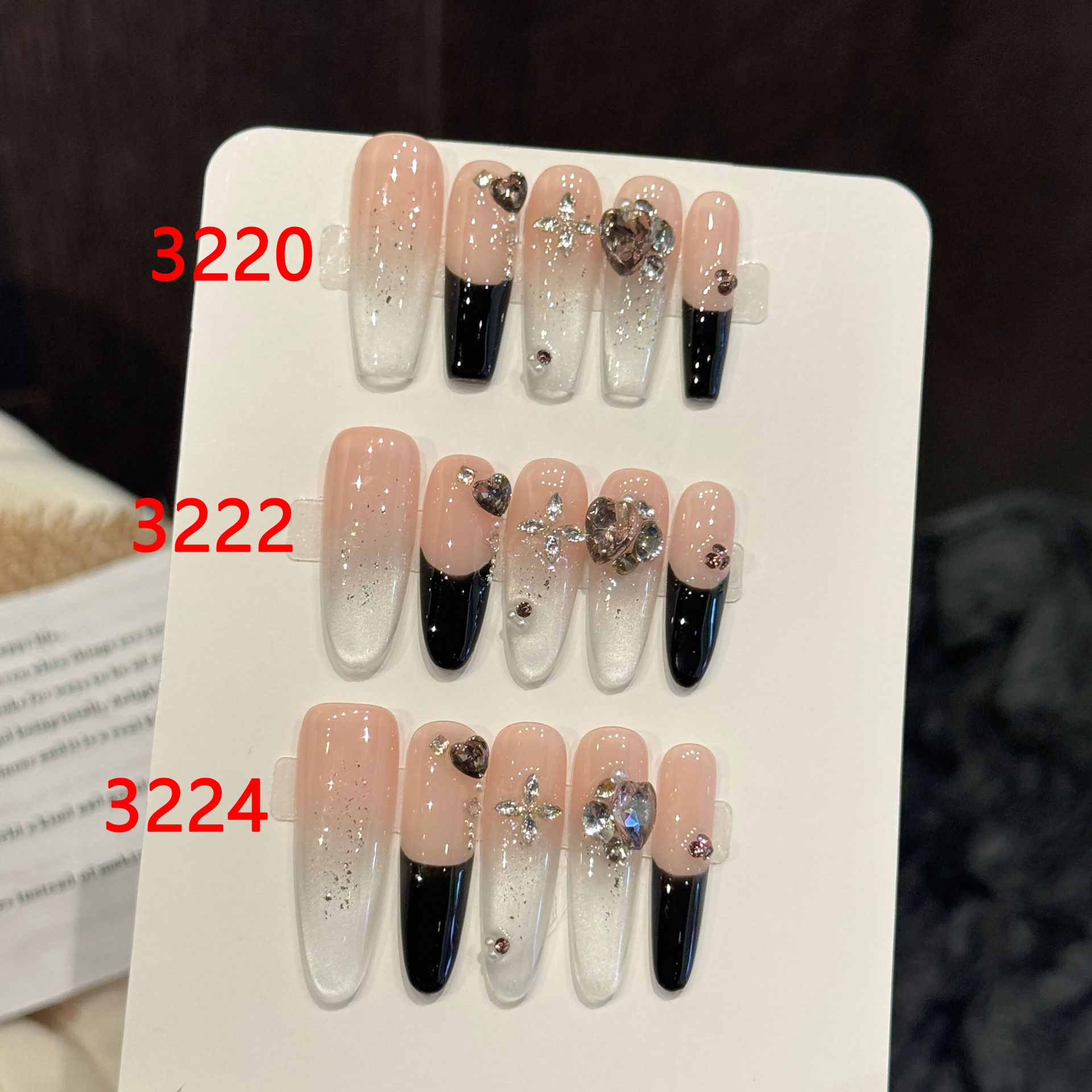 DANNOROLA  ネイルチップ 3220 / 3222 / 3224