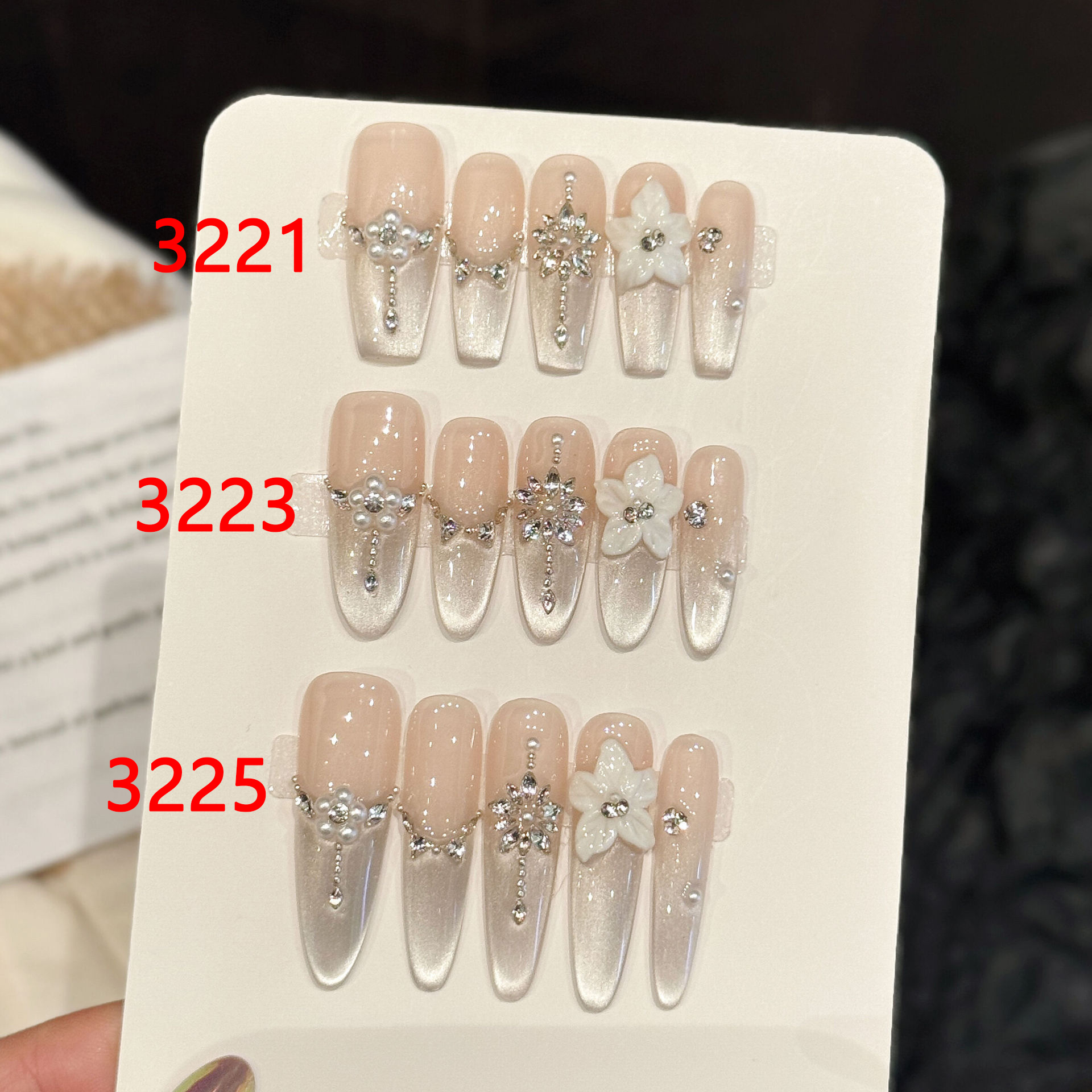 DANNOROLA  ネイルチップ 3221 / 3223 / 3225