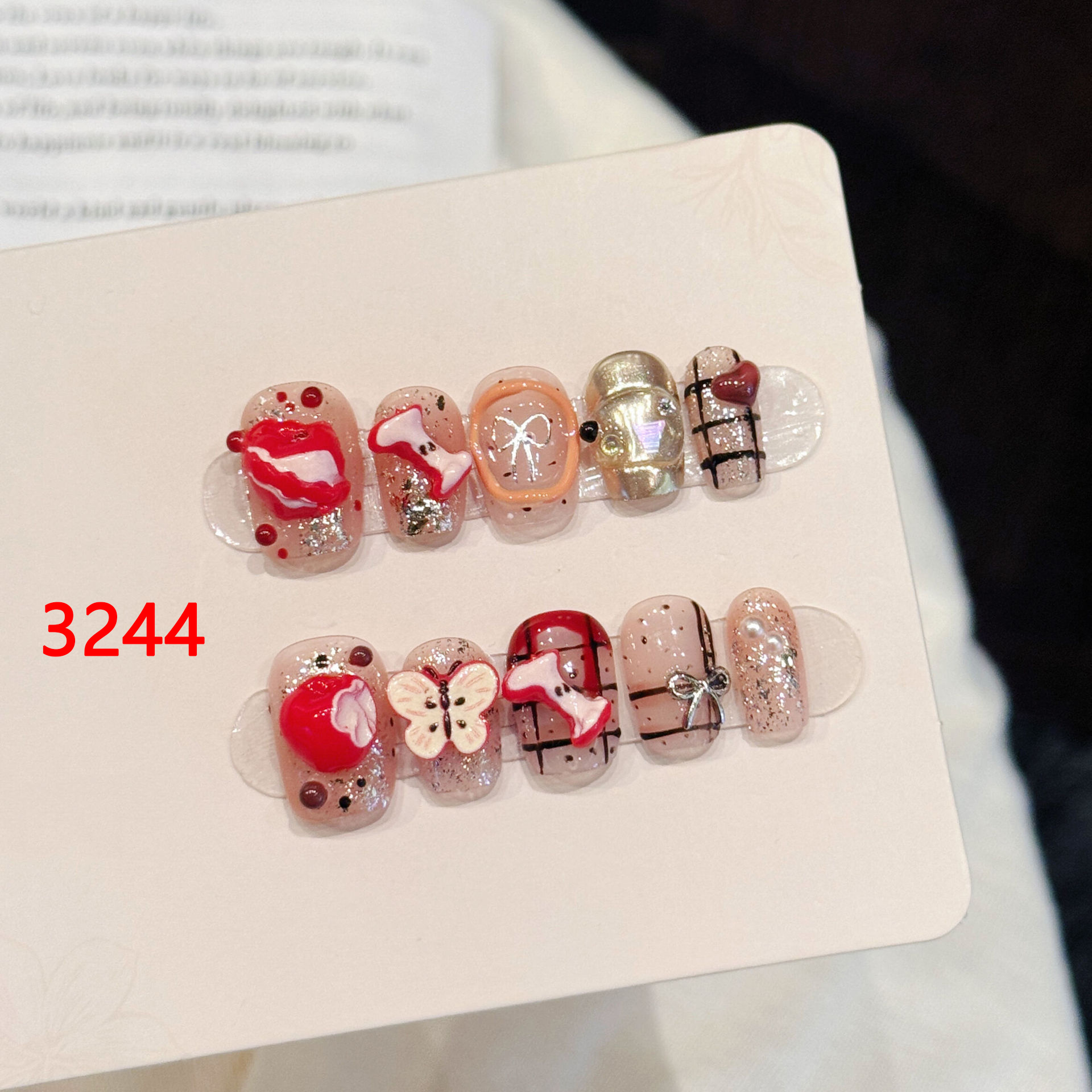 DANNOROLA  ネイルチップ 3244