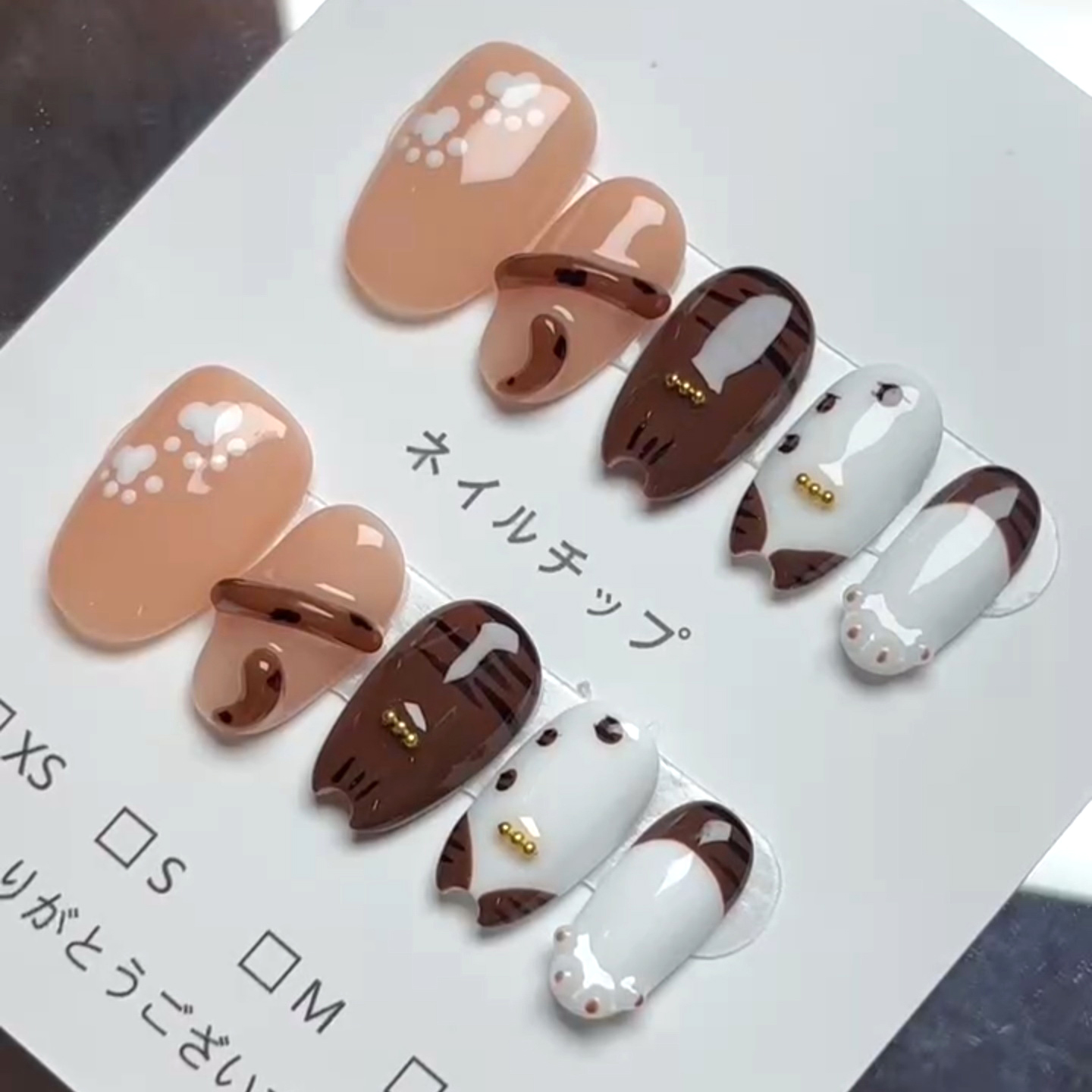 [Copy]DANNOROLA ハンドメイド 猫の爪 Wildcat シリーズ 装甲アクセサリー 超かわいい 取り外し可能