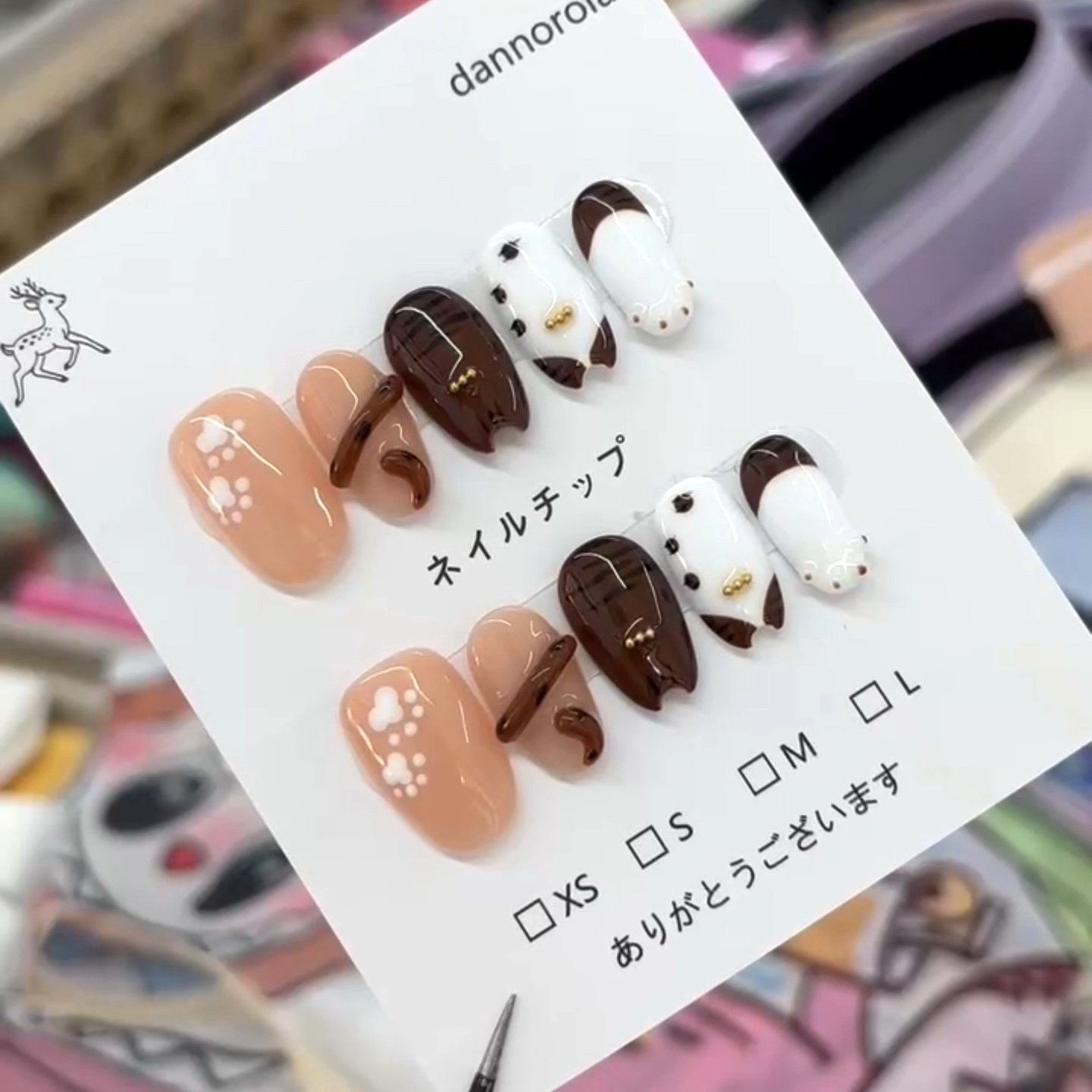 [Copy]DANNOROLA ハンドメイド 猫の爪 Wildcat シリーズ 装甲アクセサリー 超かわいい 取り外し可能