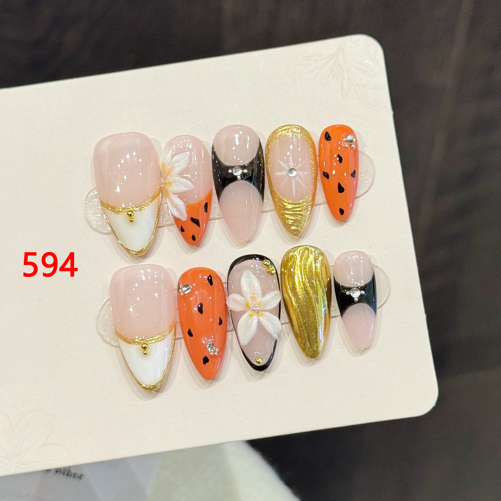 DANNOROLA  ネイルチップ 594