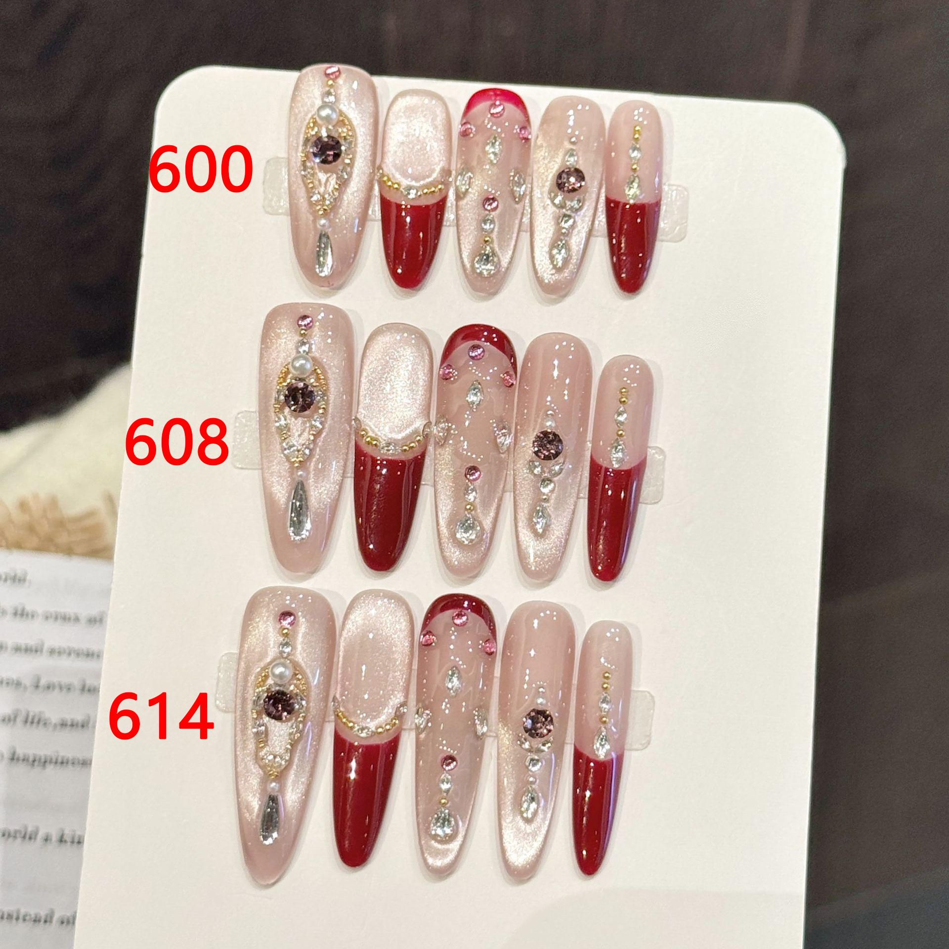 DANNOROLA  ネイルチップ 600 / 608 / 614