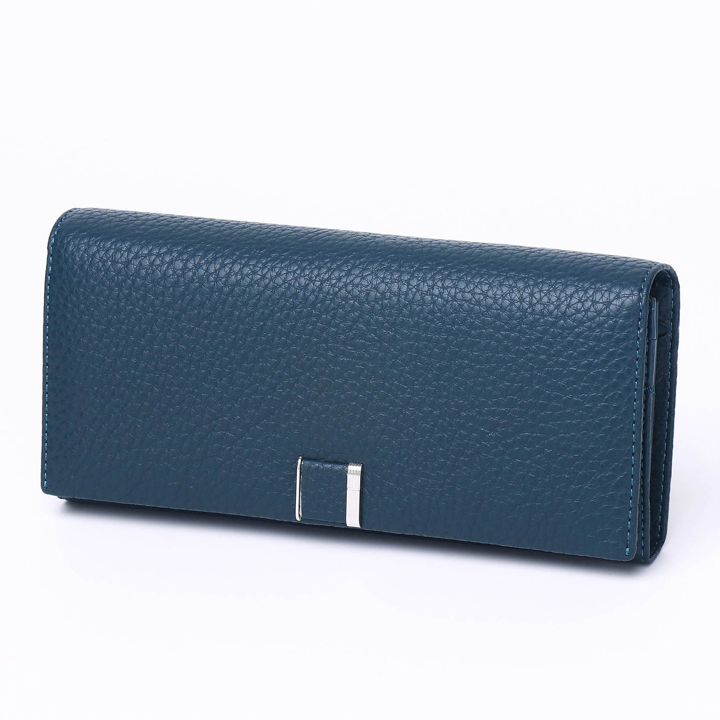 iWallet皮料五金翻盖长款