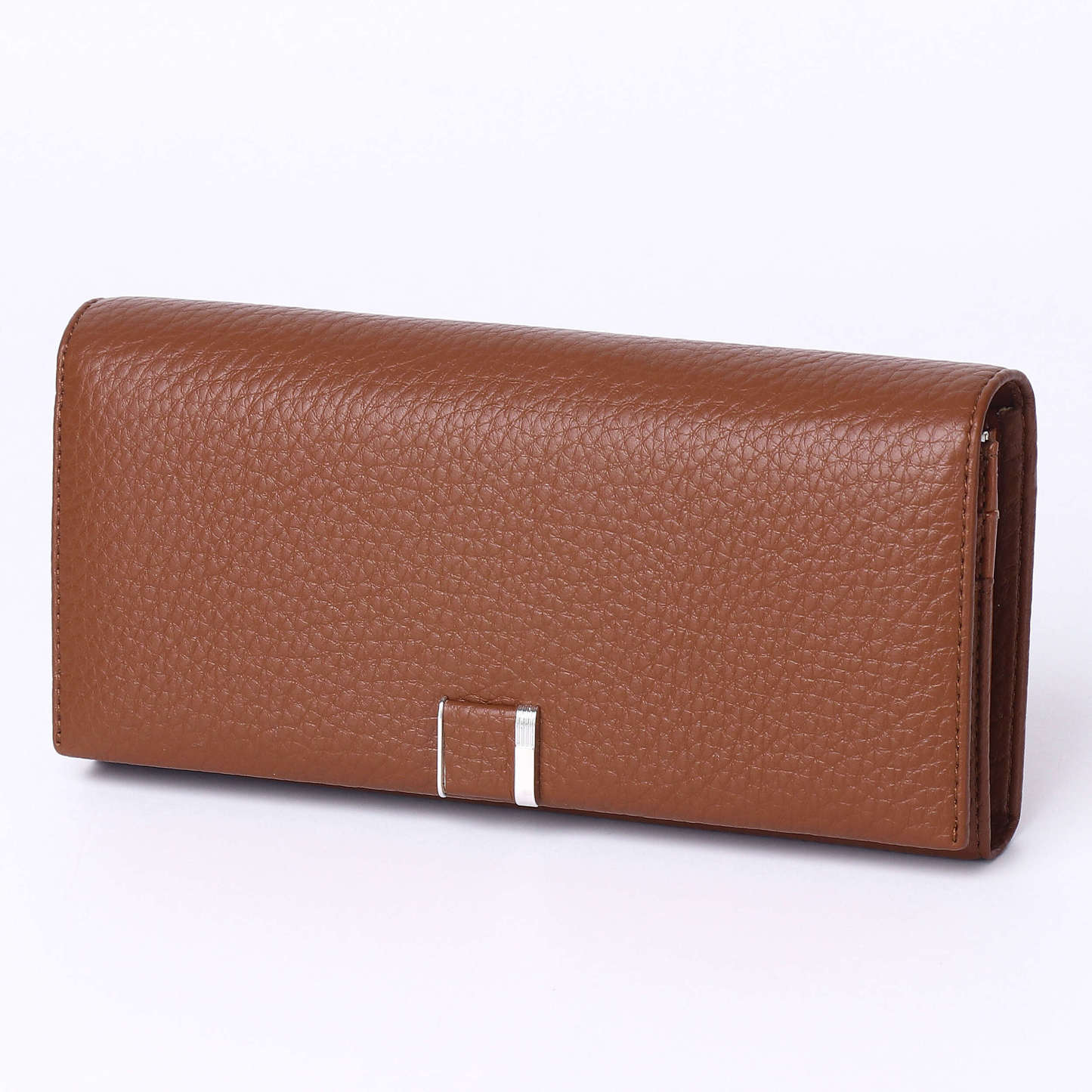 iWallet皮料五金翻盖长款