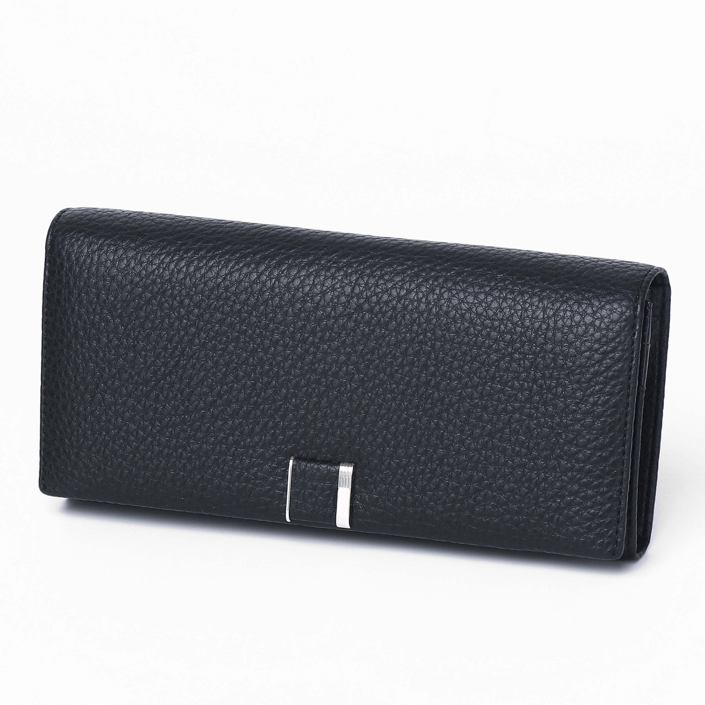 iWallet皮料五金翻盖长款