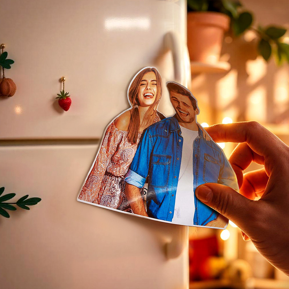 最佳客製化高品質冰箱貼 - 磁性照片禮品,保存您最美好的節日照片 - PhotoMoonLampTW