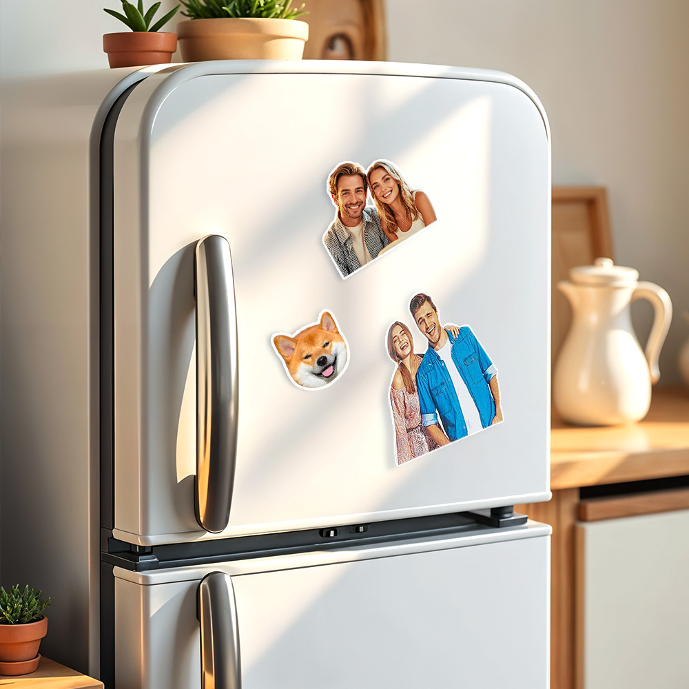 最佳客製化高品質冰箱貼 - 磁性照片禮品,保存您最美好的節日照片 - PhotoMoonLampTW