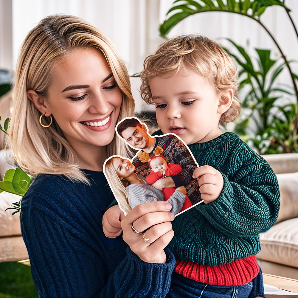 最佳客製化高品質冰箱貼 - 磁性照片禮品,保存您最美好的節日照片 - PhotoMoonLampTW