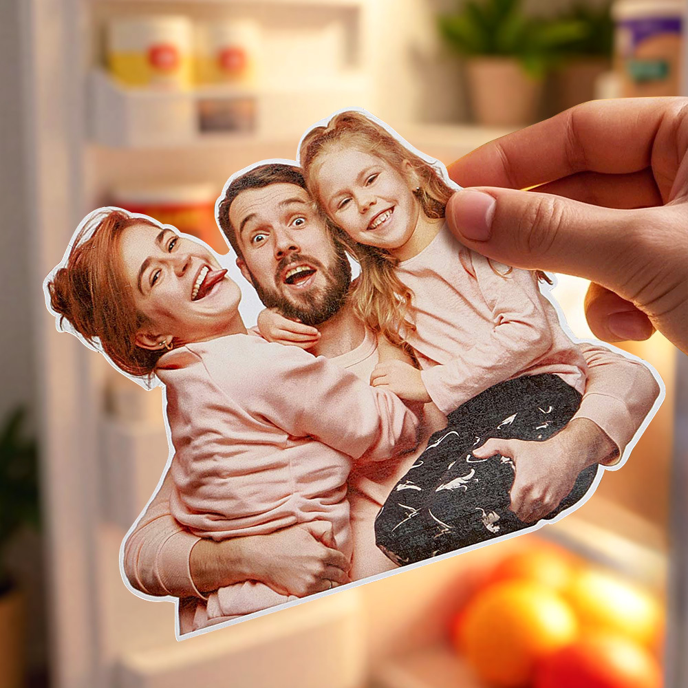 最佳客製化高品質冰箱貼 - 磁性照片禮品,保存您最美好的節日照片 - PhotoMoonLampTW