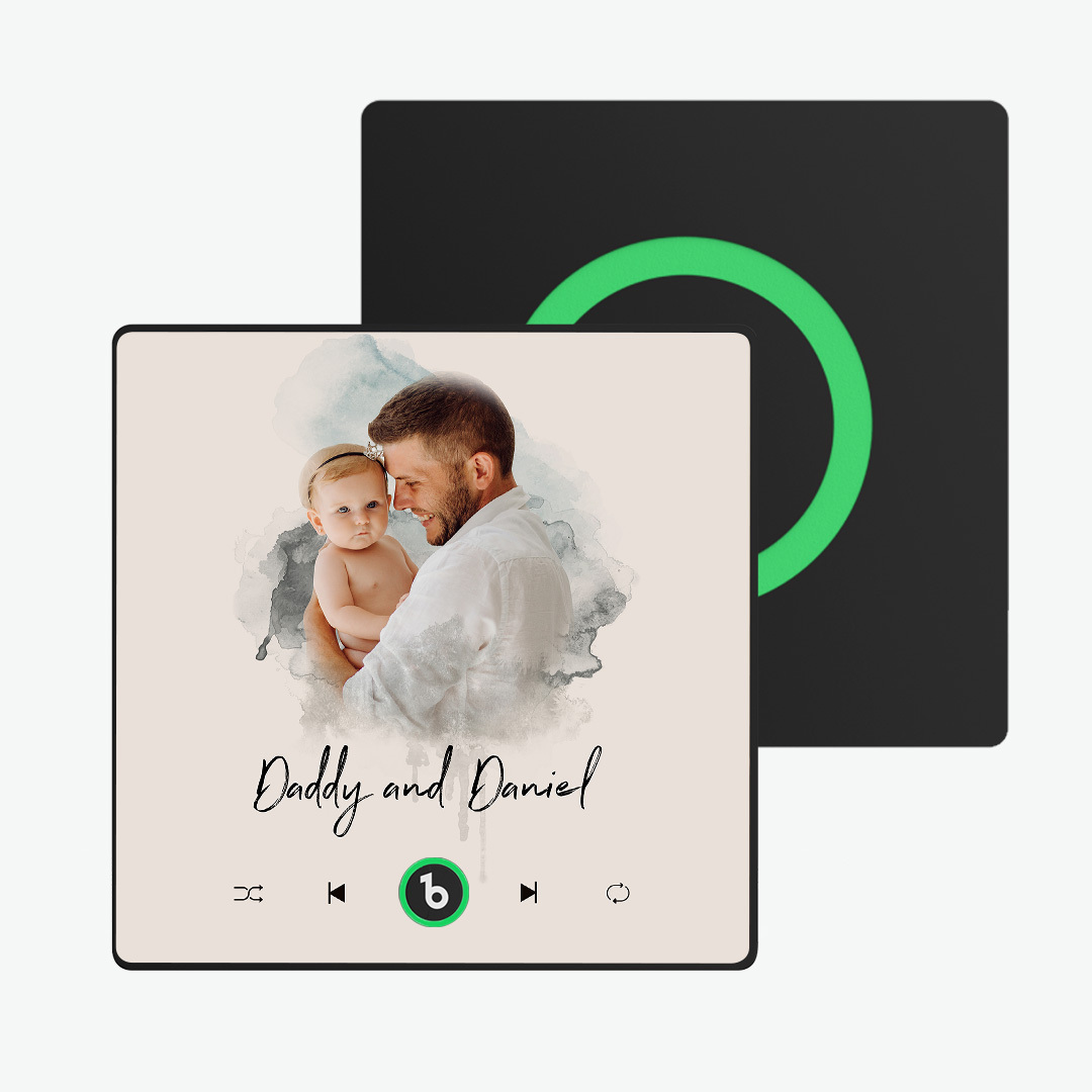 客製化音樂冰箱貼 全新4.0升級版 音樂牆貼 無需手機即可播放音樂 多種款式 - PhotoMoonLampTW