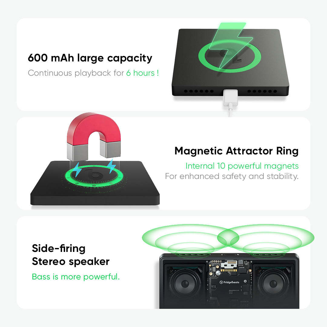 客製化音樂冰箱貼帶照片和日期彩色相簿冰箱貼情侶禮物 - PhotoMoonLampTW