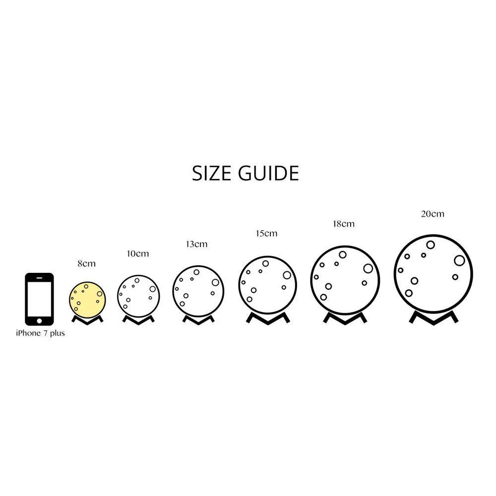 定制雕刻 3d 打印地球燈，地球燈 - 遙控十六種顏色 - PhotoMoonLampTW