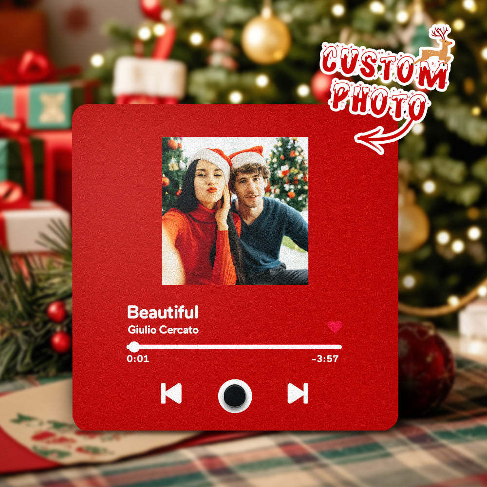 個性相簿冰箱貼音樂牆照片貼紙無需手機即可播放的音樂動感音樂冰箱貼紙pro可播放歌曲