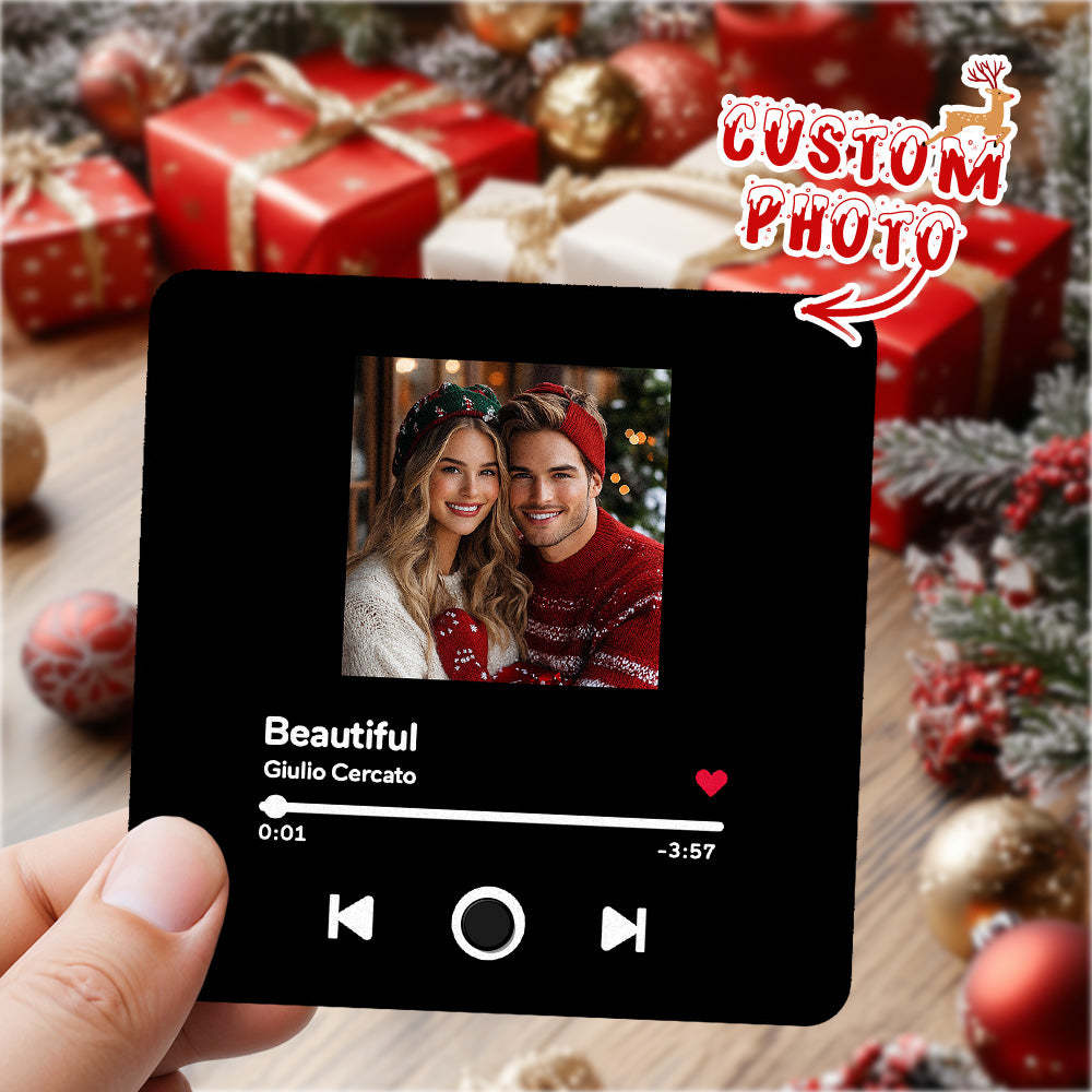 個性相簿冰箱貼音樂牆照片貼紙無需手機即可播放的音樂動感音樂冰箱貼專業版