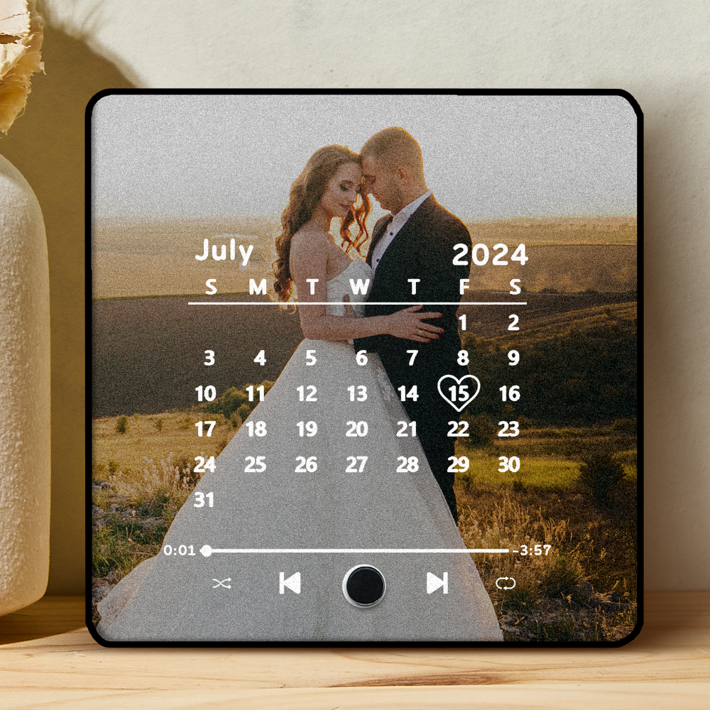 相簿冰箱貼音樂牆玫瑰照片貼紙無需手機即可播放的音樂動感音樂冰箱貼紙pro可播放歌曲