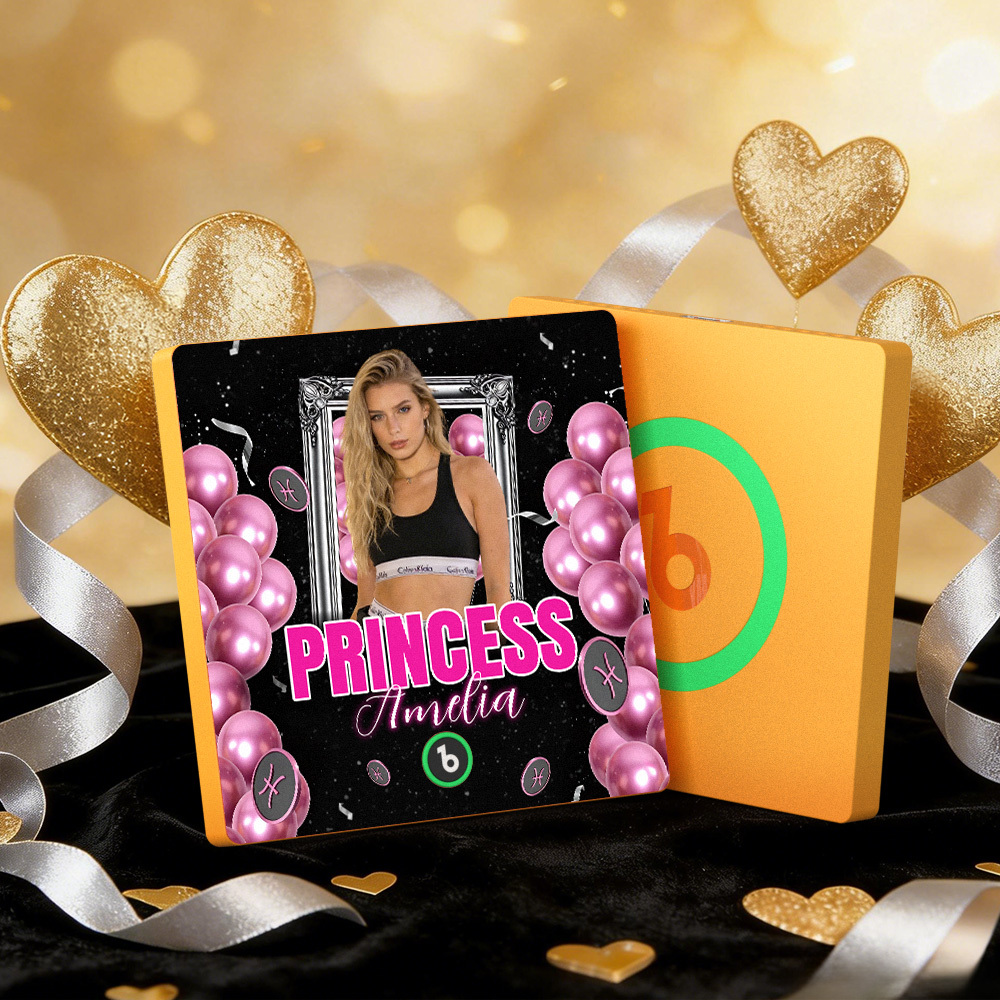 客製化音樂冰箱貼 公主風彩色相框專輯冰箱貼 可播放歌曲 禮物 - PhotoMoonLampTW